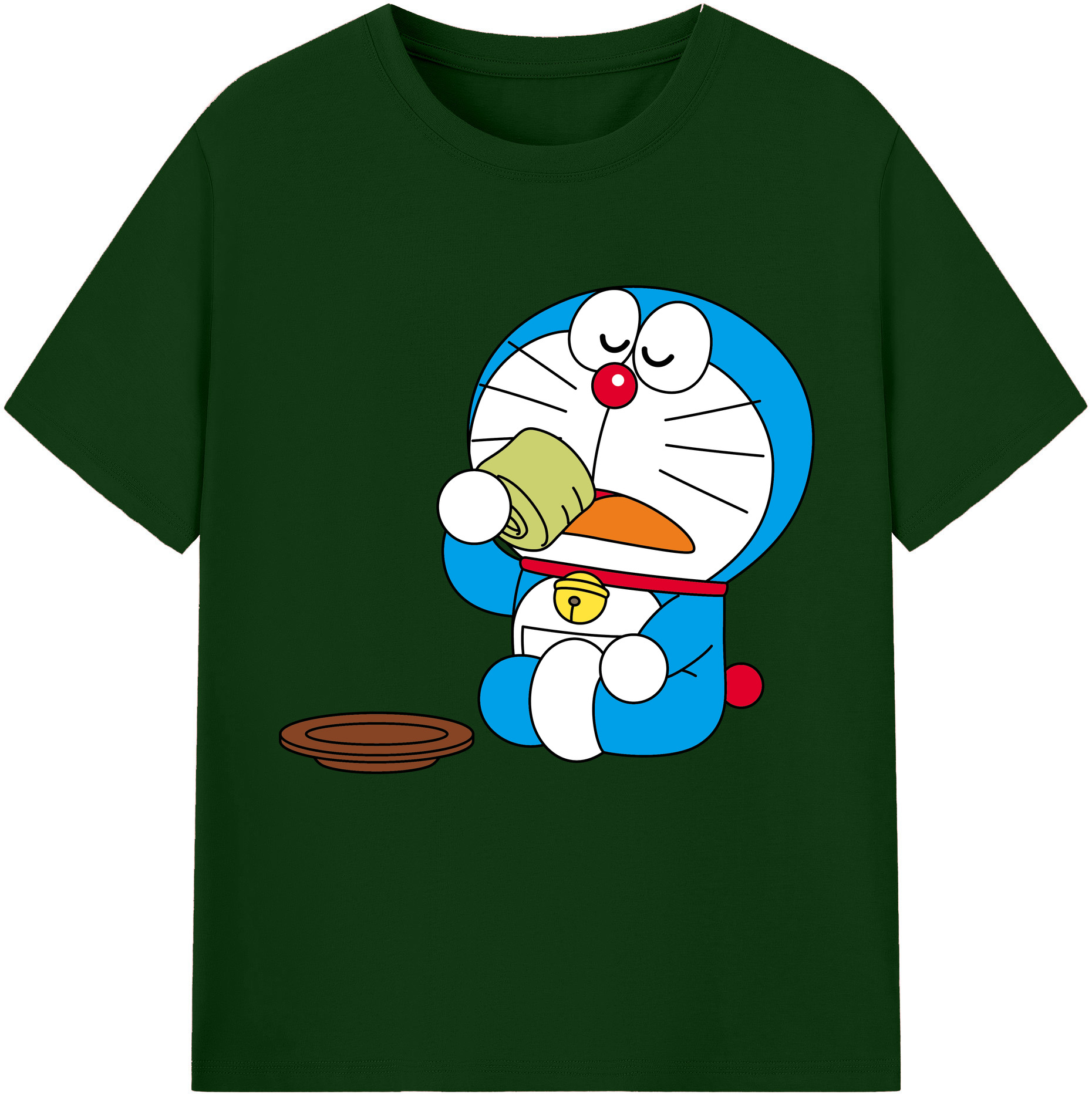 （画像用） ドラえもん Doraemon 綿100％半袖Tシャツ（フロントプリント）